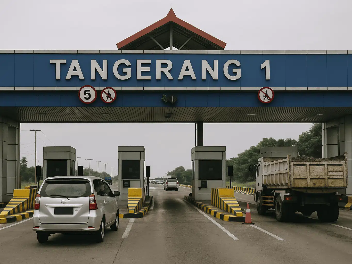 Gerbang Tol Tangerang 1: Jalan Utama Menuju Kota Tangerang